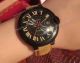 2017 Japan Replica Carter Ballon Bleu Watch Black Case Brown Leather (3)_th.jpg